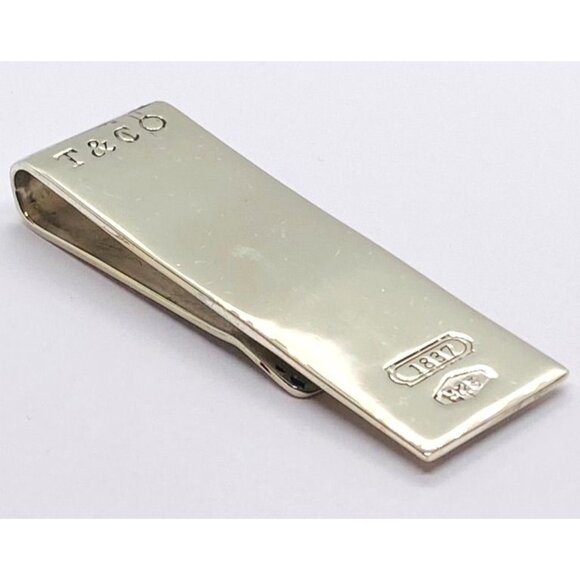 Tiffany & Co 1837 Money Clip Sterling Silver 925